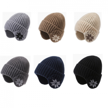 남녀공용 방한모자 니트모자 비니모자 귀달이모자 #2