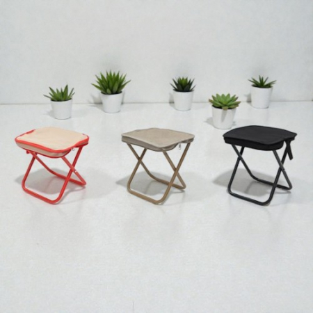 포터블 수납 캠핑 스툴 3color #2