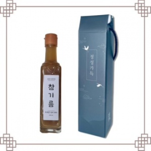 홍천시골된장 국산 참기름 들기름 선물세트
