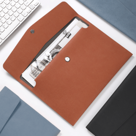 고급 서류보관 가죽파우치 A4 문서보관 파일파우치 서류가방 #2