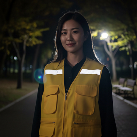 NSCAP NS-안전조끼 원단 망사 #6