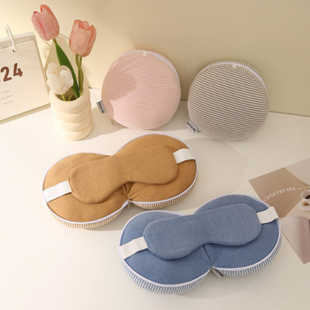 A037 수납형 이지트립 안대 결합 목베게 여행 수면 인쇄 답례품 행사선물 #3