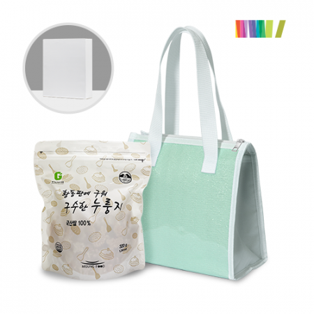 세트)누룽지320g + 컬러팝PVC 보냉백 #2