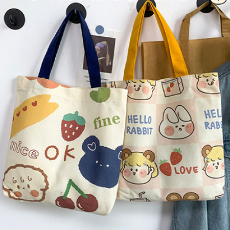 아기자기 캐릭터 에코백 Z2606 #3