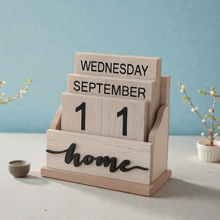 감성 만년 우드달력 #2