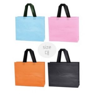 코팅부직포가방 대사이즈 41.5cmX32cmX10cm