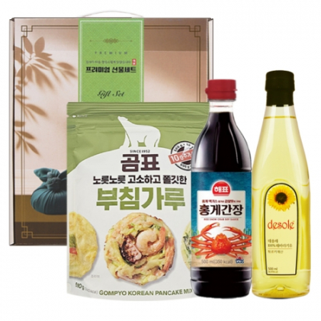 혼합실속3종(해바라기유+홍게간장+부침가루) #2
