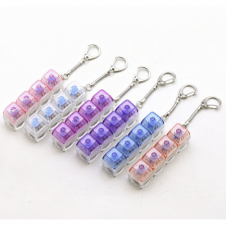 led키보드키링 키캡키링 클릭커 딸깍이 키캡키링4구 #3