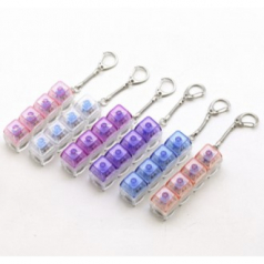 led키보드키링 키캡키링 클릭커 딸깍이 키캡키링4구