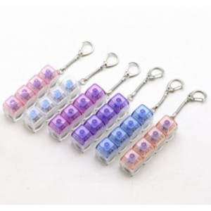 led키보드키링 키캡키링 클릭커 딸깍이 키캡키링4구