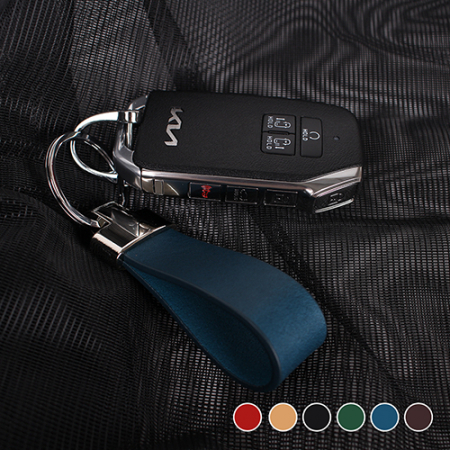 국산 이태리 소가죽 키링 #4