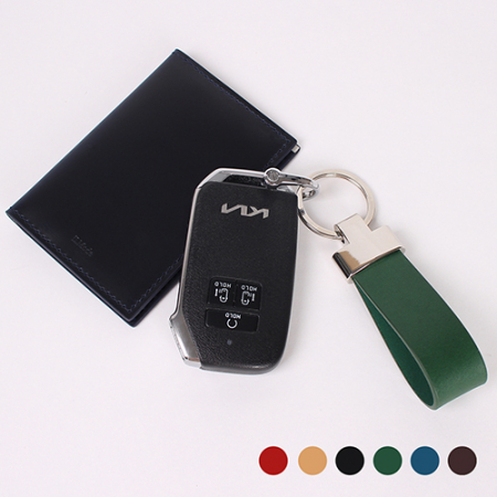 국산 이태리 소가죽 키링 #5