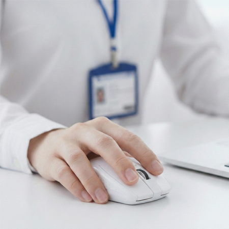 DOXX 편안한 입체형 디자인 무선 마우스 #3