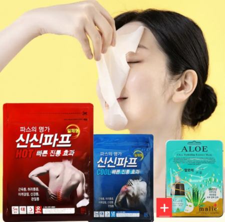 신신제약 신신파프 (신신파프1매 5p+마스크팩 1p) 선물세트 #3