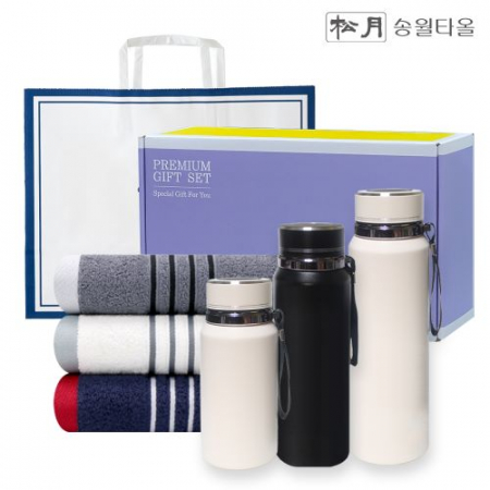 송월 프리미엄 선물 세트 (카운테스마라 포라인40 1P + 프리미엄온도텀블러 800ml) #2