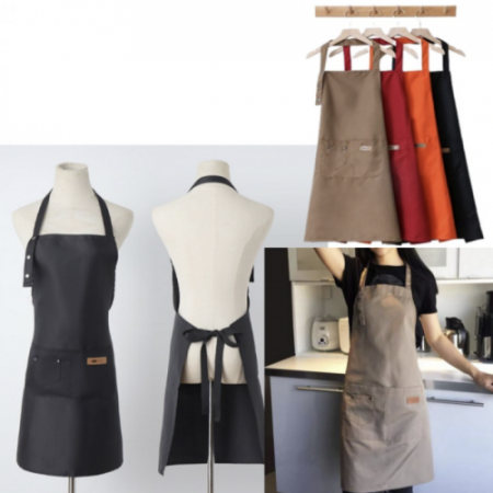 앞치마 카페앞치마 식당앞치마 바리스타앞치마 생활방수앞치마 캔버스앞치마 #2