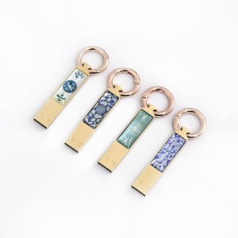 아름누리 자개 도자기무늬 스틱 USB세트(8G~32G)