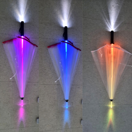 LED 라이트 60 수동 바이어스 패션우산 #3