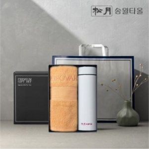 송월 프리미엄 선물 세트 (샤보렌 식스40 + 스마트온도텀블러 500ml 1P)