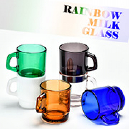레인보우 밀크글라스 #2