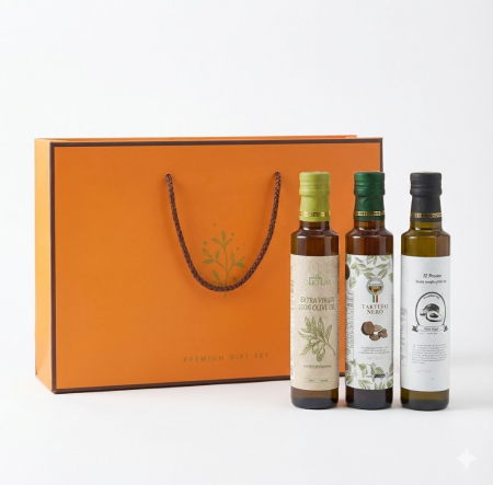 올리브오일 엑스트라버진 250ml +트러플오일 250ml + 아보카도오일 엑스트라버진 250ml 선물세트 #2