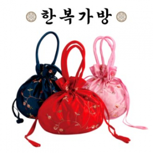 한복가방 복조리개가방 전통복주머니 전통가방 전통조리개 전통선물포장 복주머니