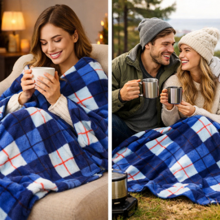 대형 무릎담요 겨울담요 극세사담요 보온담요 따뜻한담요 휴대용담요 #2