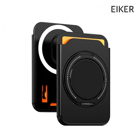 EIKER 심플 맥세이프 카드지갑 360도 회전 링스탠드 #3