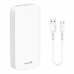 작은이미지: 밸류엠 라이트 핏 보조배터리 20000mAh (C타입 케이블+8핀 젠더) #3
