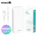 밸류엠 라이트 핏 보조배터리 20000mAh (C타입 케이블+8핀 젠더)