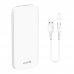 작은이미지: 밸류엠 라이트 핏 보조배터리 10000mAh (C타입 케이블+8핀 젠더) #3