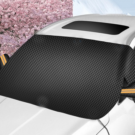 윈터쉴드 성에방지커버 차량 앞유리덮개 하프커버(앞유리 및 사이드미러 커버) #2