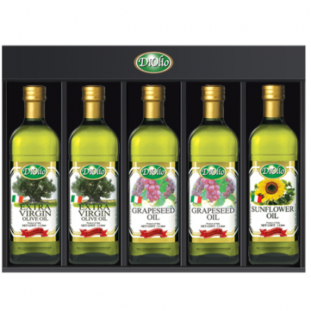 디올리오 엑스트라 버진올리브유 500ml 2P+포도씨유 500ml 2P+해바라기씨유 500ml 1P #2