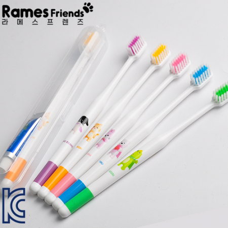 라메스프렌즈 칫솔 페리오치약(5g) 링케이스세트 #3