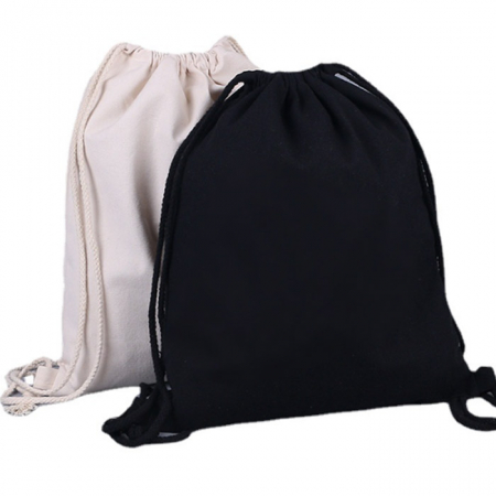 B036 플레인 캔버스백 면가방 면배낭 복주머니 배낭 인쇄 주문제작 답례품 가방 #3