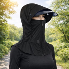 풀커버 UV차단 썬바이저 썬캡 햇빛가리개 6color