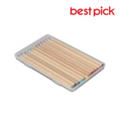 베스트픽 나무색연필 12종 문구세트 B형