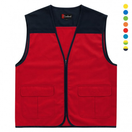 LD21 투톤배색 TC배색조끼 #6