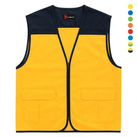 LD21 투톤배색 TC배색조끼 #8