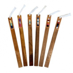 우드 색동 북마크