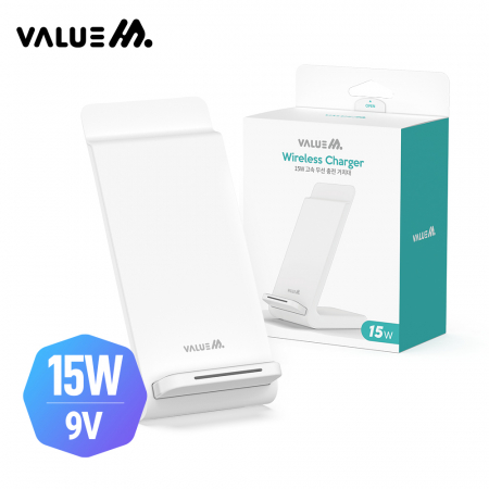 [밸류엠] 15W 고속 무선충전 거치대 #2