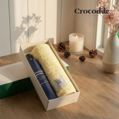 에브리데이세트 151호 (크로커다일 3단 완전자동 레터링 암막 우산 VIP+220g 시그니처 타올 세트)