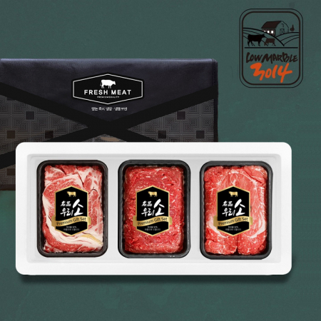 [10+1]국내산 Wet-Aging 숙성소고기 세트1호(꽃등심+불고기+국거리/각300g씩) #2