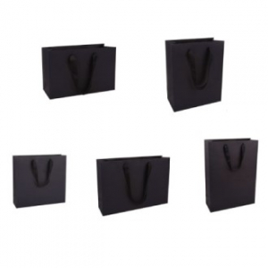 아베오 종이쇼핑백 최고급시리즈 블랙 9-2