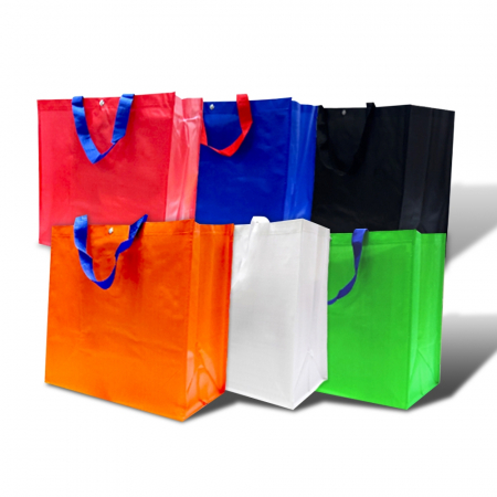 중형 타포린백 리유저블 장바구니 쇼핑백 인쇄 제작 가능 실크 스크린 인쇄 컬러 인쇄 #2