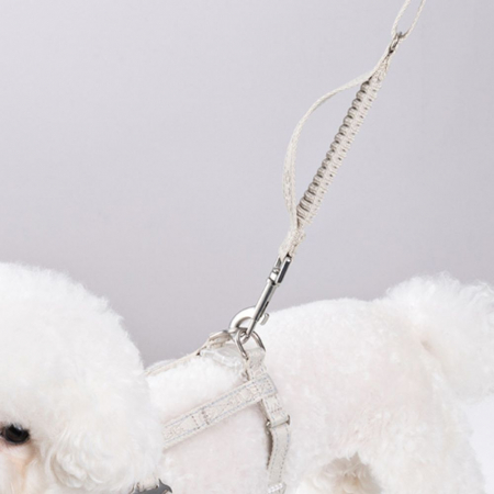 올지 세이프 핸즈프리 리드줄 충격흡수 강아지 산책줄 소형견 중형견 대형견 런닝 리쉬 허리 크로스형 #4