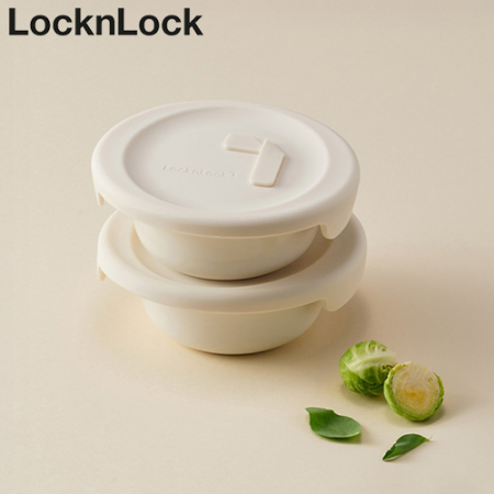 락앤락 C302S2 바로한끼 도자기 밥용기 355ml 2P 세트 #2