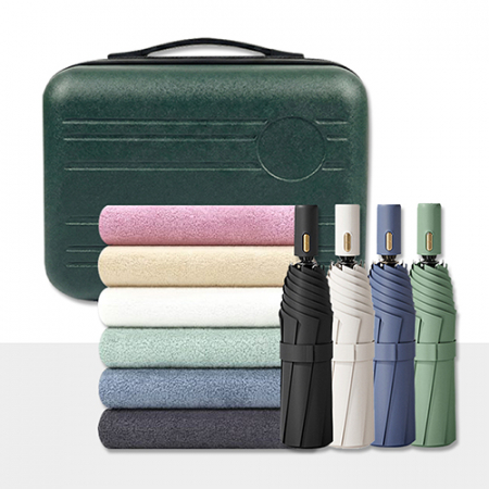 14인치 여행용 레디백 + 3단 자동 양우산 + 송월타올 선물세트 #5