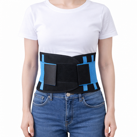 코르셋 허리보호대 XL (블루) #2