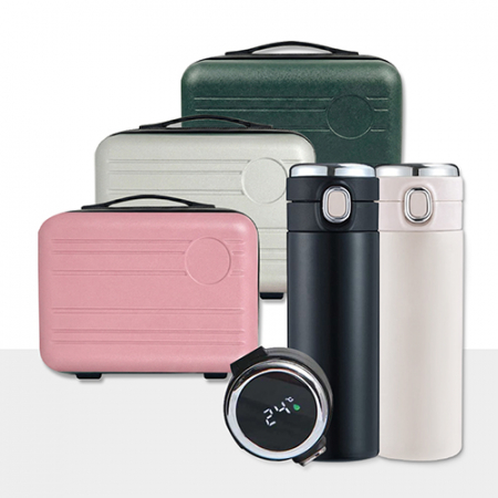 14인치 여행용 레디백 + 원터치 온도표시 텀블러 420ml 선물세트 #2